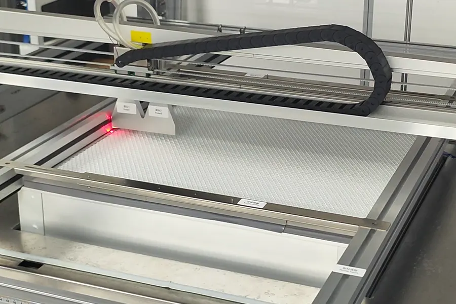 Тест сканирования HEPA-фильтра