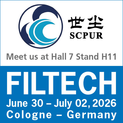 SCPUR примет участие в выставке FILTECH 2026