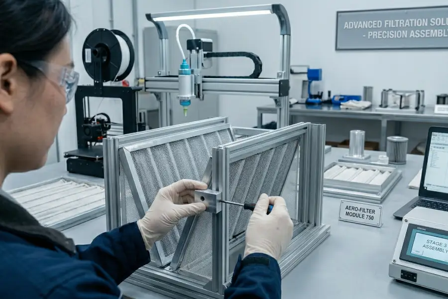 Системы фильтрации воздуха для газовых турбин