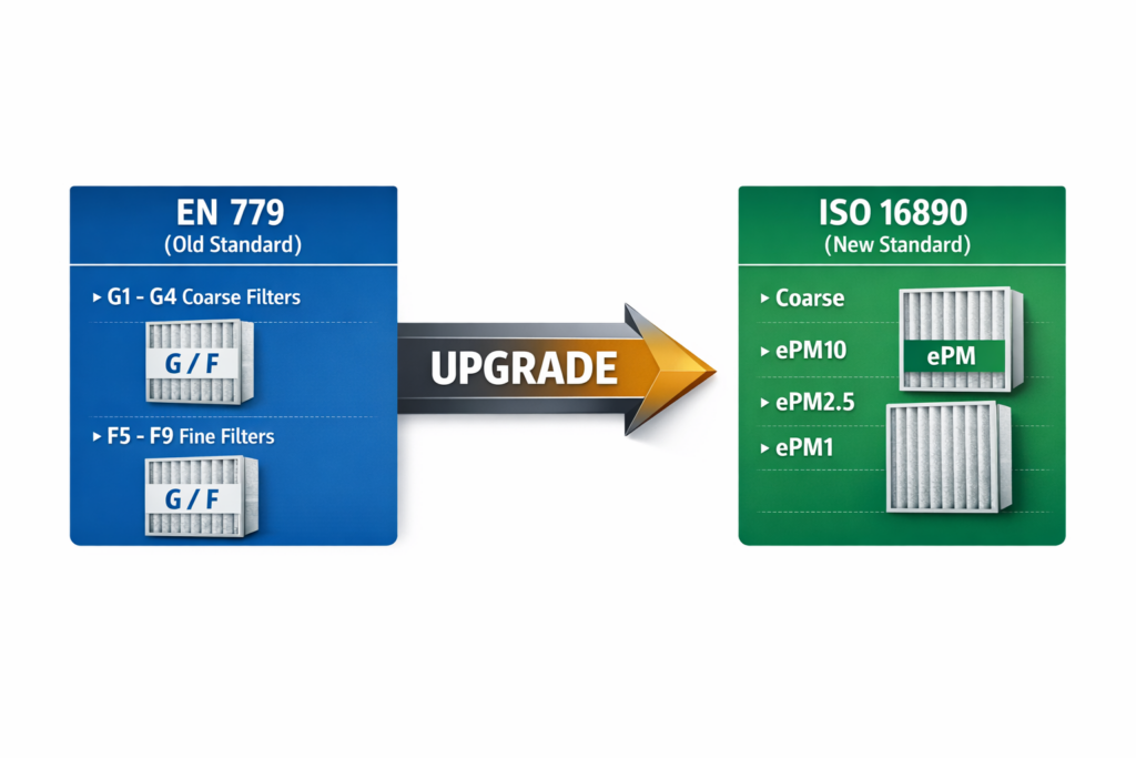 国际标准化组织 16890 与 EN 779